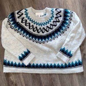THE GREAT. fair isle sweater